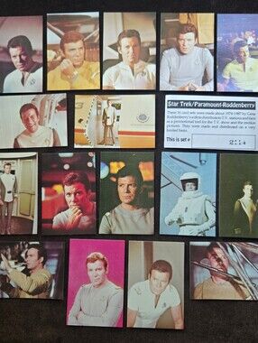 GIVEY ****FREE SHIPPING**** &             Star Trek card set